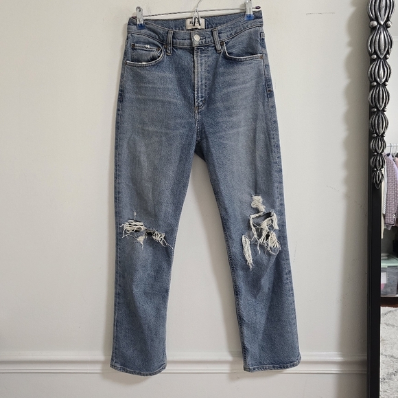 Agolde Wilder high rise straight leg jeans - Picture 6 of 11